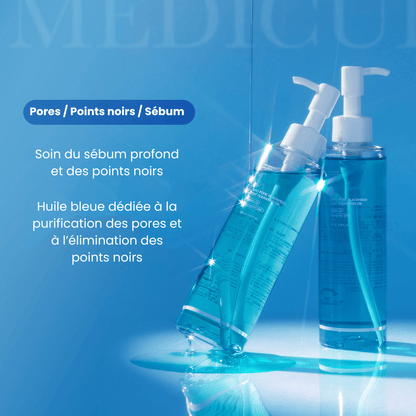 Huile Nettoyante Visage Anti - Pores & Sébum - Lumiaglow