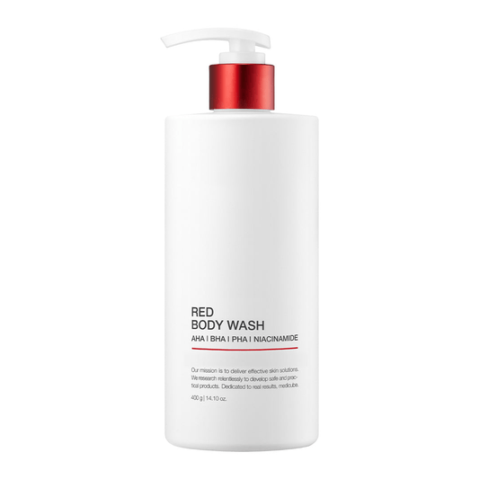 Gel Douche Rouge Énergisant & Revitalisant - Lumiaglow